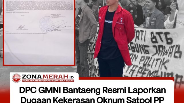 DPC GMNI Bantaeng Resmi Laporkan Dugaan Kekerasan Oknum Satpol PP terhadap Kader Saat Aksi di Depan DPRD Bantaeng