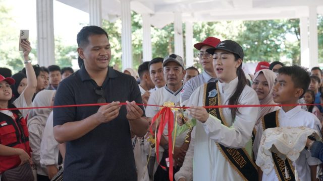 Didampingi Bunda Forum Anak, Bupati Bantaeng Resmikan Children Car Free Day dan Market Day Sebagai Rangkaian Peringatan HAN 2026